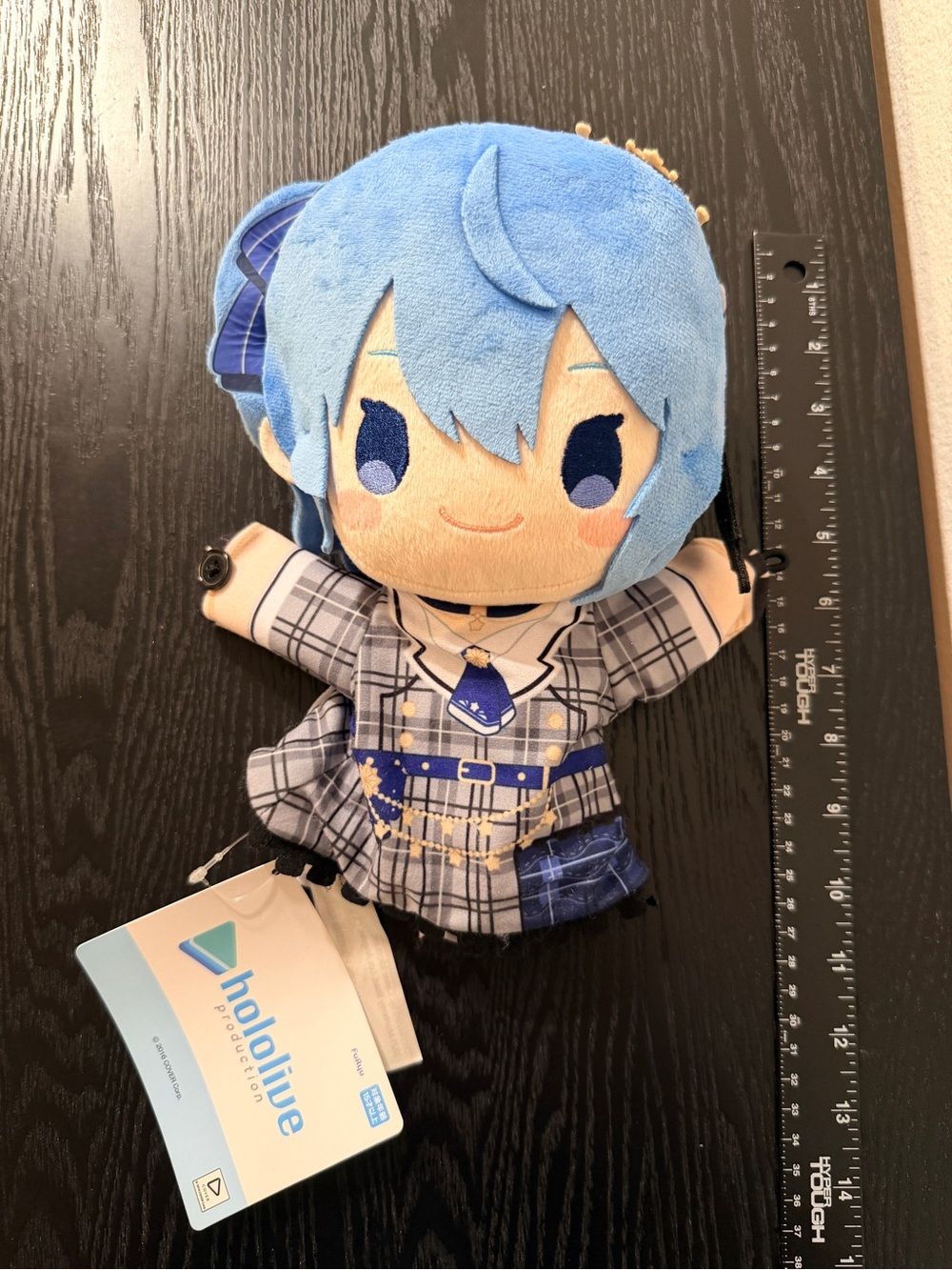 Hoshimachi Suisei Hololive Furyu hand puppet plush from Round 1